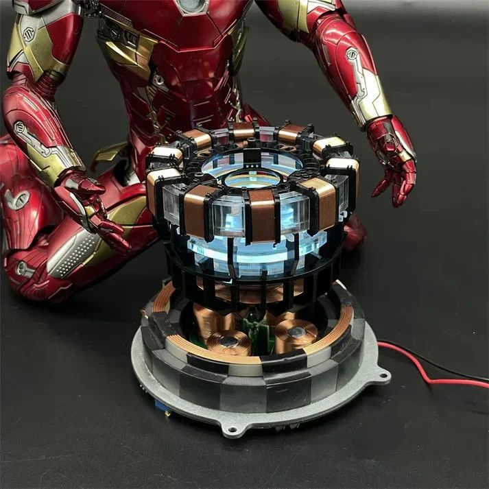 👾Magnetic Levitation LED Light Module, DIY Floating and Spinning in Air LED Tech Desk Ornament