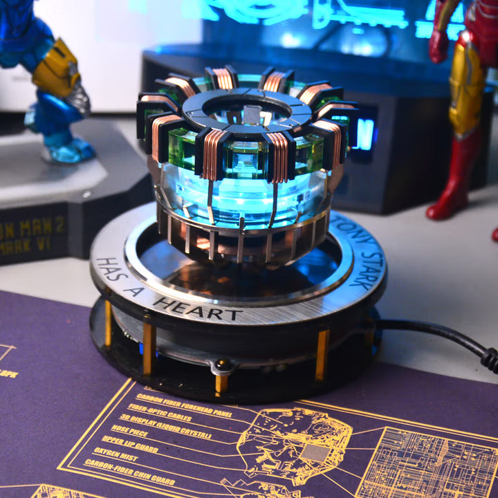 👾Magnetic Levitation LED Light Module, DIY Floating and Spinning in Air LED Tech Desk Ornament